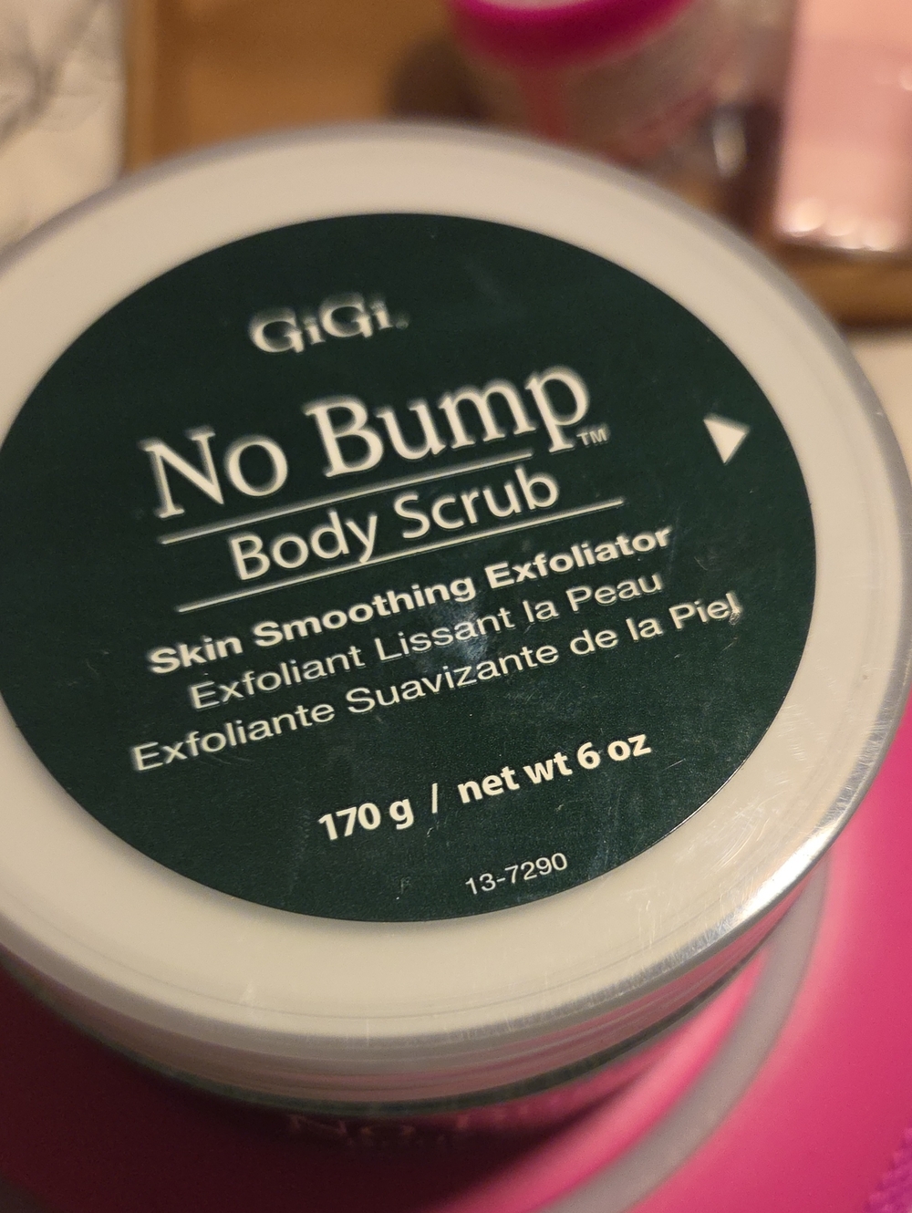 No Bump Body Scrub — Green Skin Smoothing Exfoliant